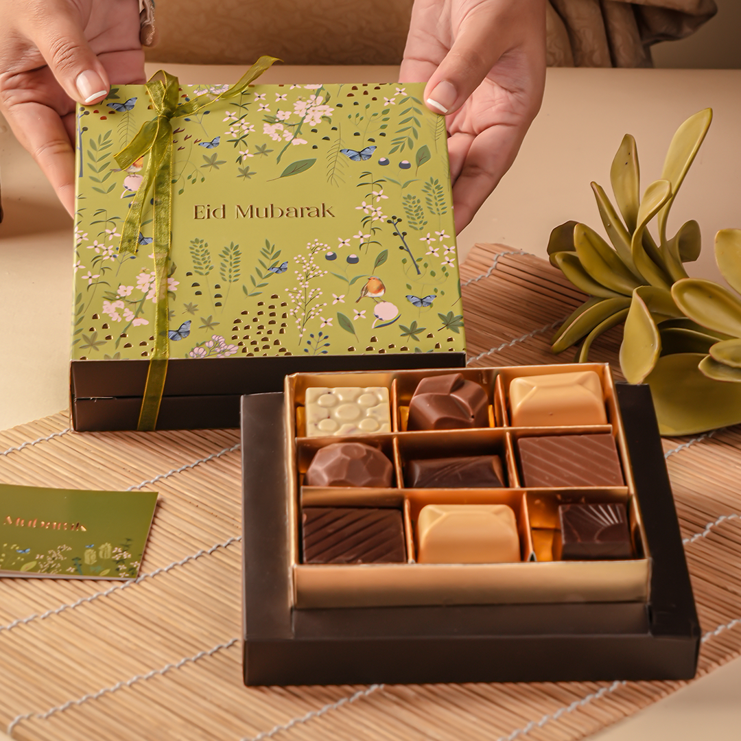 Forest Green Sleeve Box 9 pc